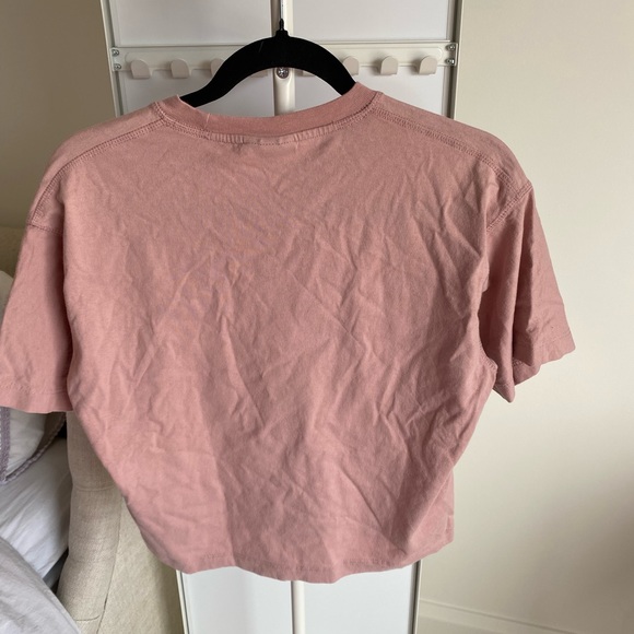Plain blush T shirt - Picture 2 of 3